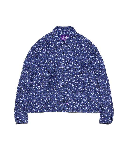 THE NORTH FACE PURPLE LABEL Flower Printed Cropped Shirt