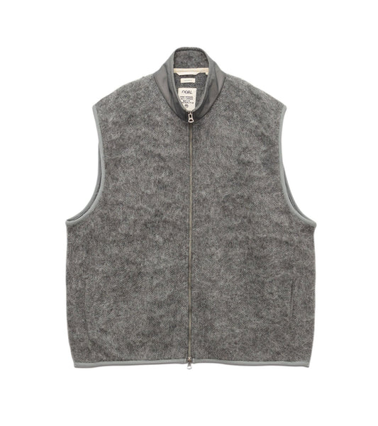 nanamica Zip-Up Mohair Vest -Unisex
