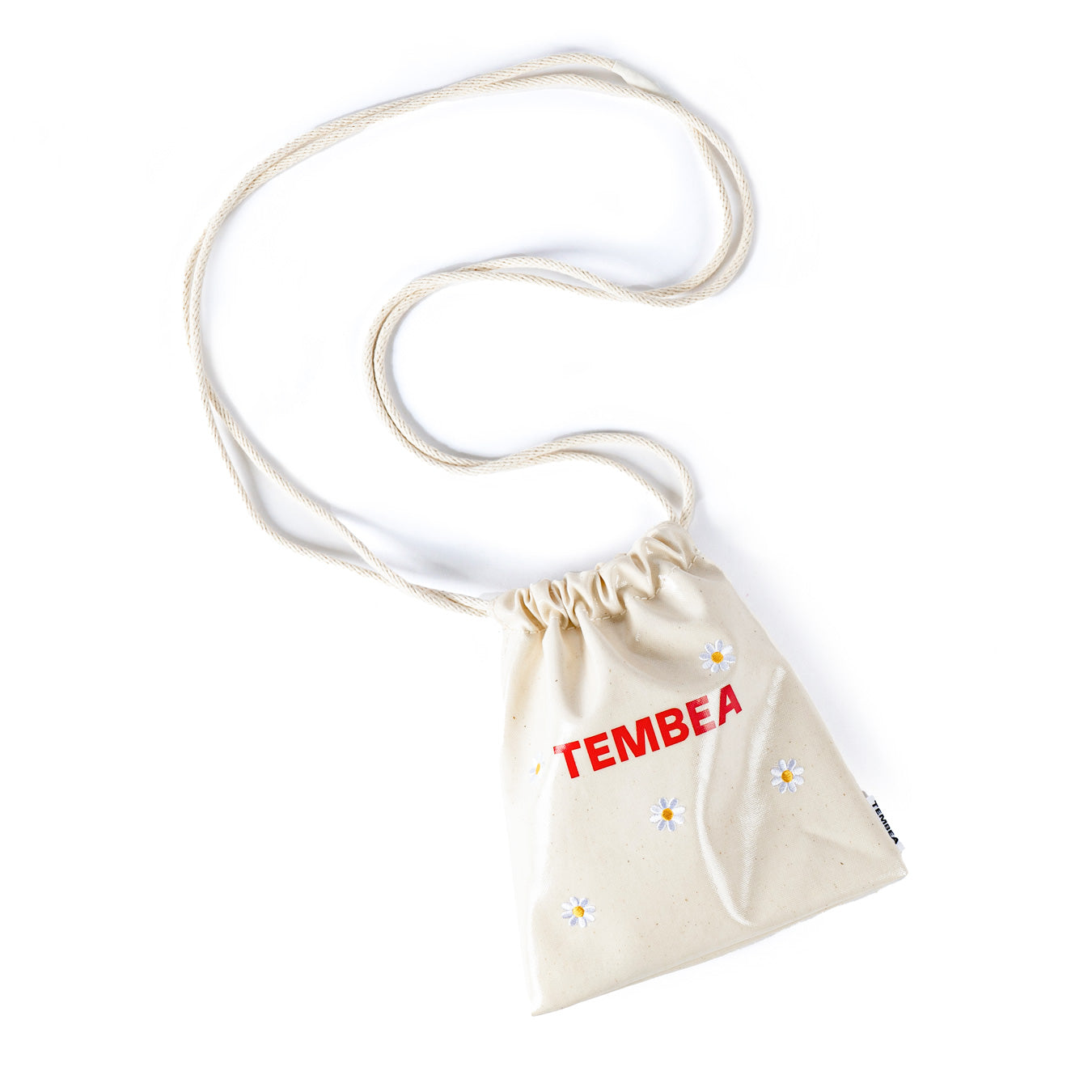 TEMBEA×Friday POCHETTE "Flower Embroidery" NATURAL