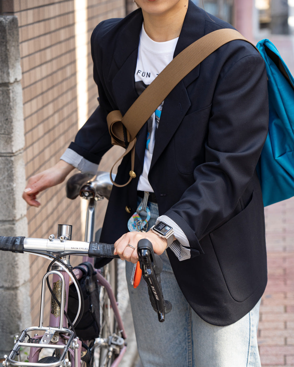 HAVERSACK × Friday 2B Navy Blazer