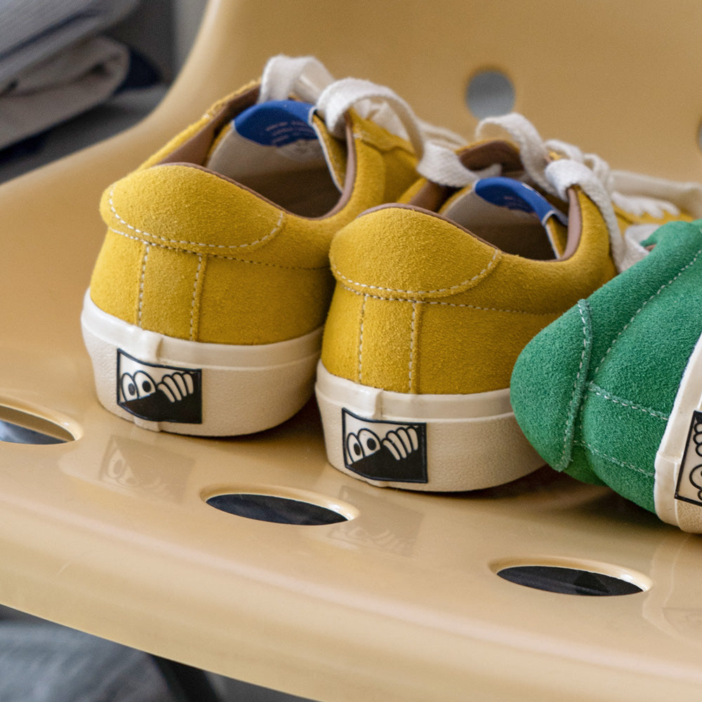 Last Resort AB VM001 LO Suede -Mustard Yellow / White