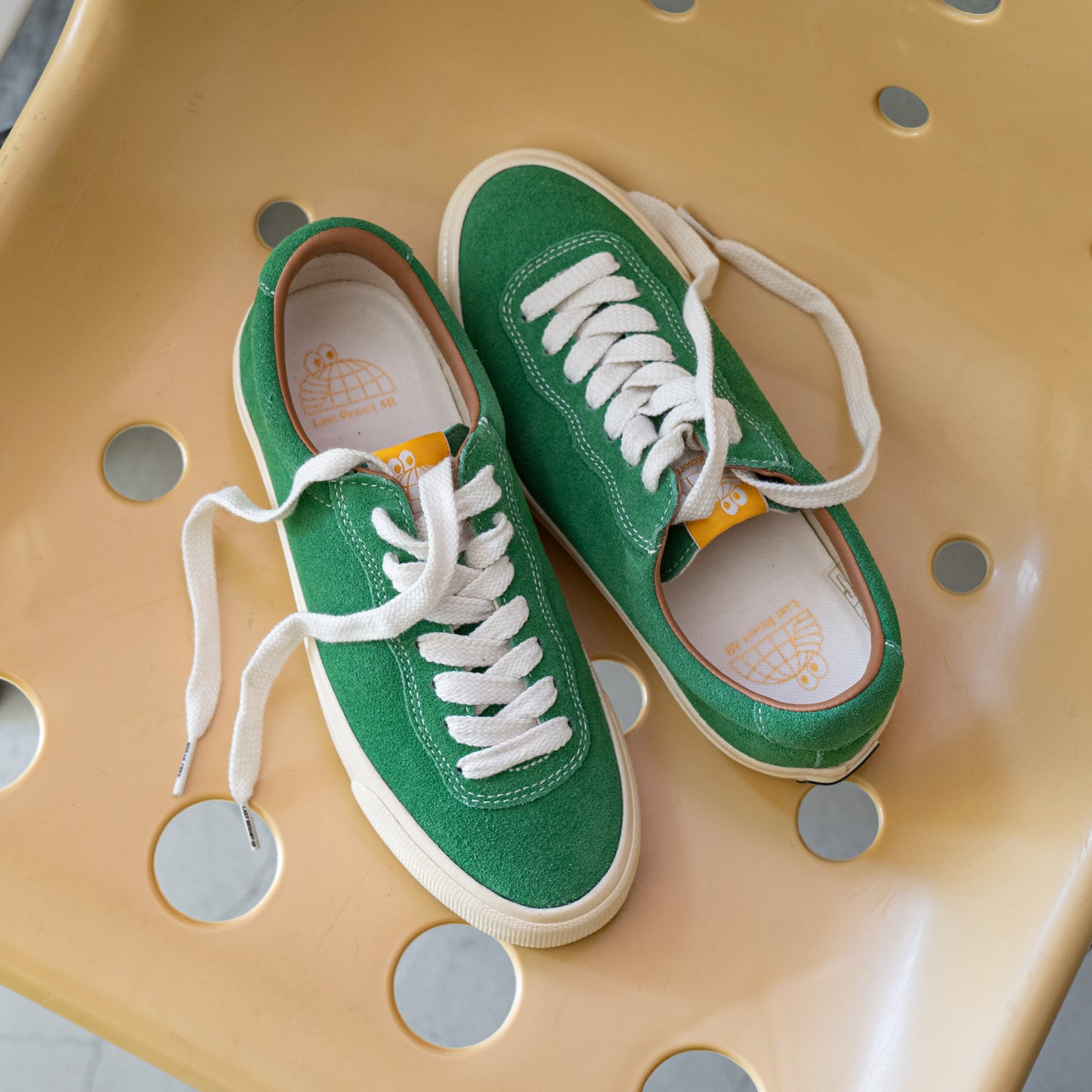 Last Resort AB VM001 LO Suede -Kelly Green / White