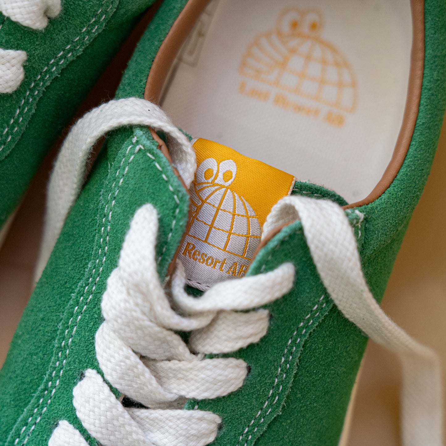Last Resort AB VM001 LO Suede -Kelly Green / White