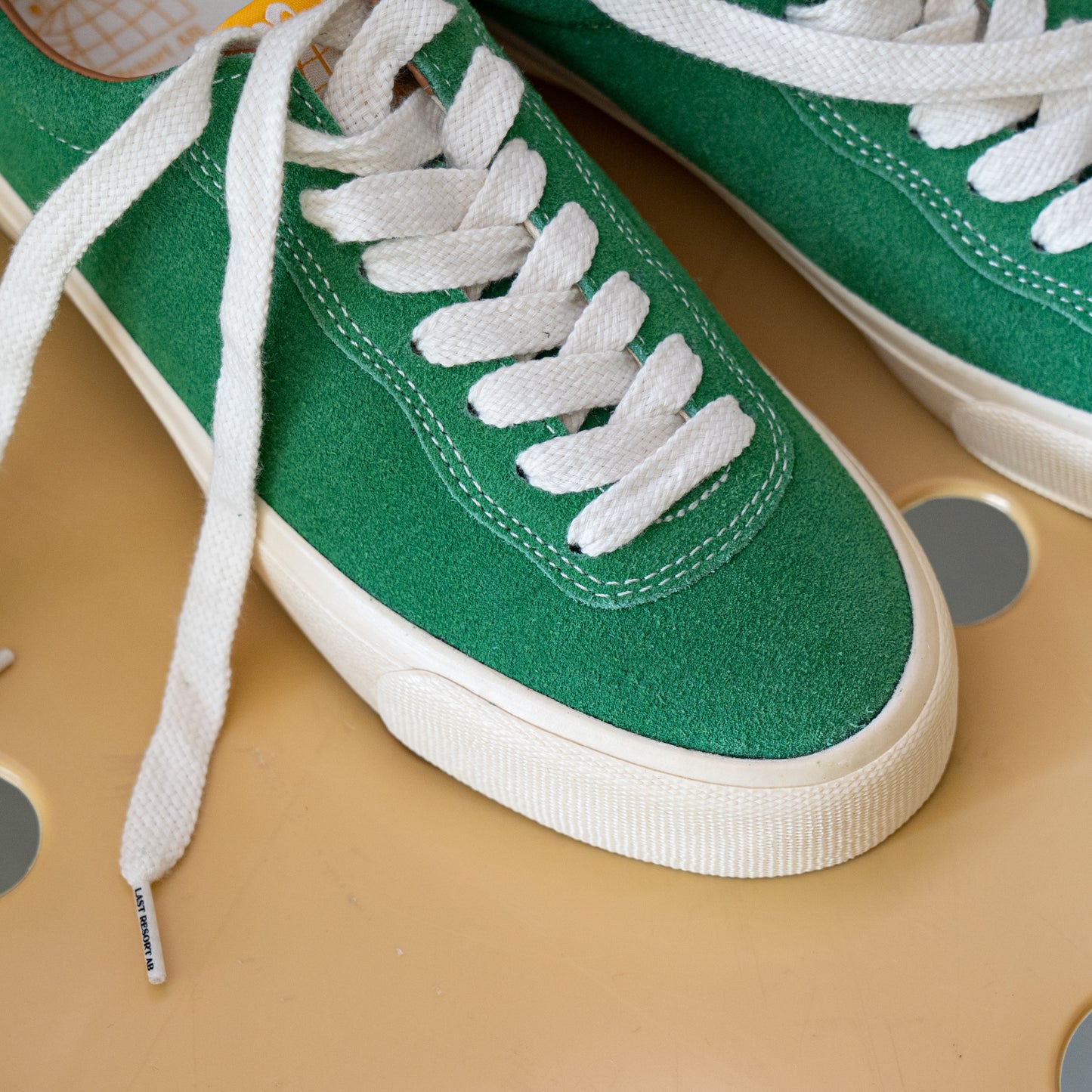 Last Resort AB VM001 LO Suede -Kelly Green / White