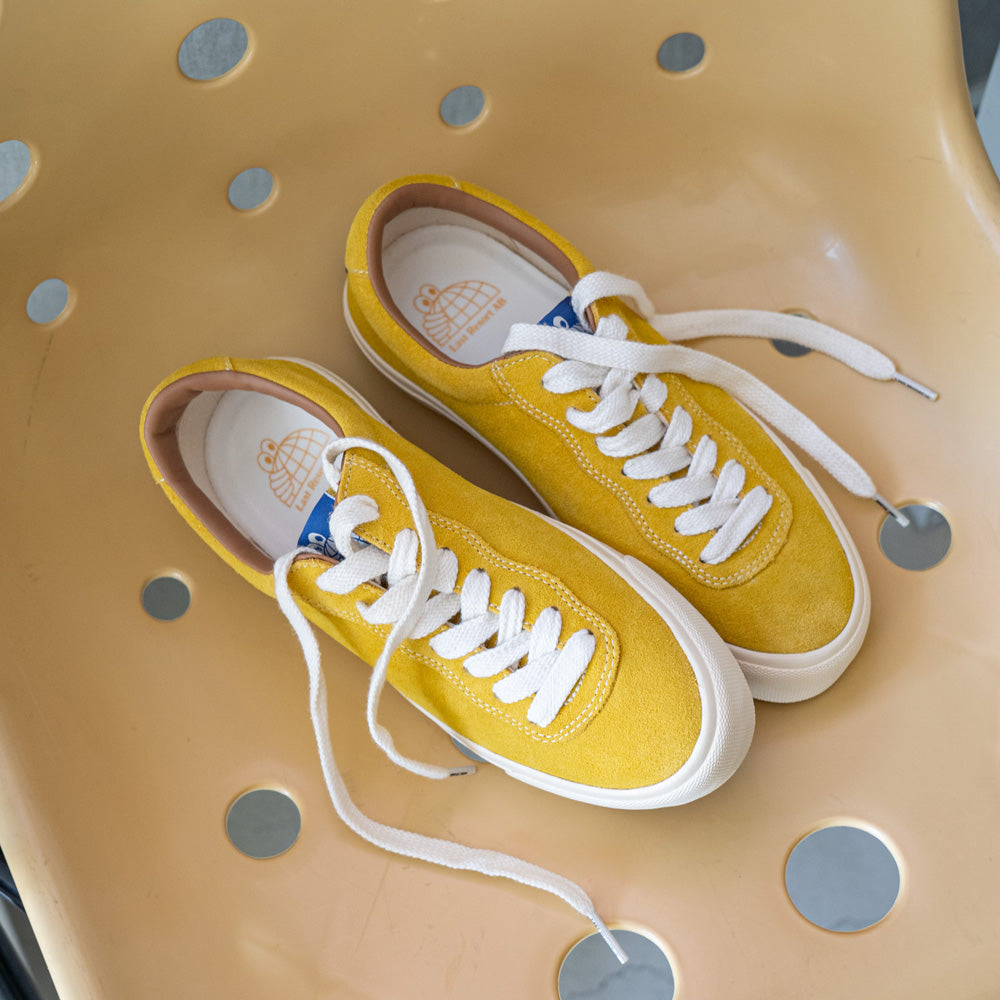 Last Resort AB VM001 LO Suede -Mustard Yellow / White