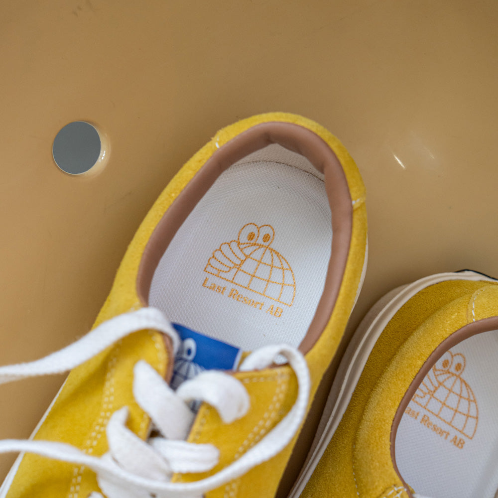 Last Resort AB VM001 LO Suede -Mustard Yellow / White