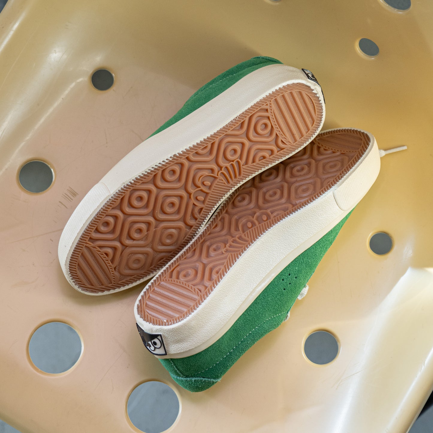 Last Resort AB VM001 LO Suede -Kelly Green / White