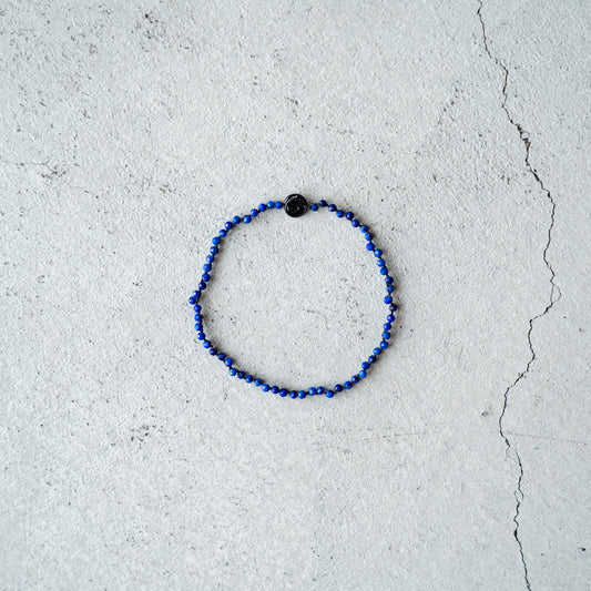 Melanie DeCourcey  Small facet lapis lazuli DNA style bracelet