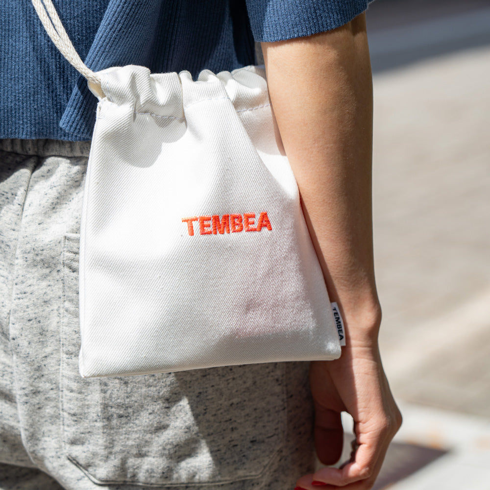 TEMBEA 巾着POCHETTE DENIM