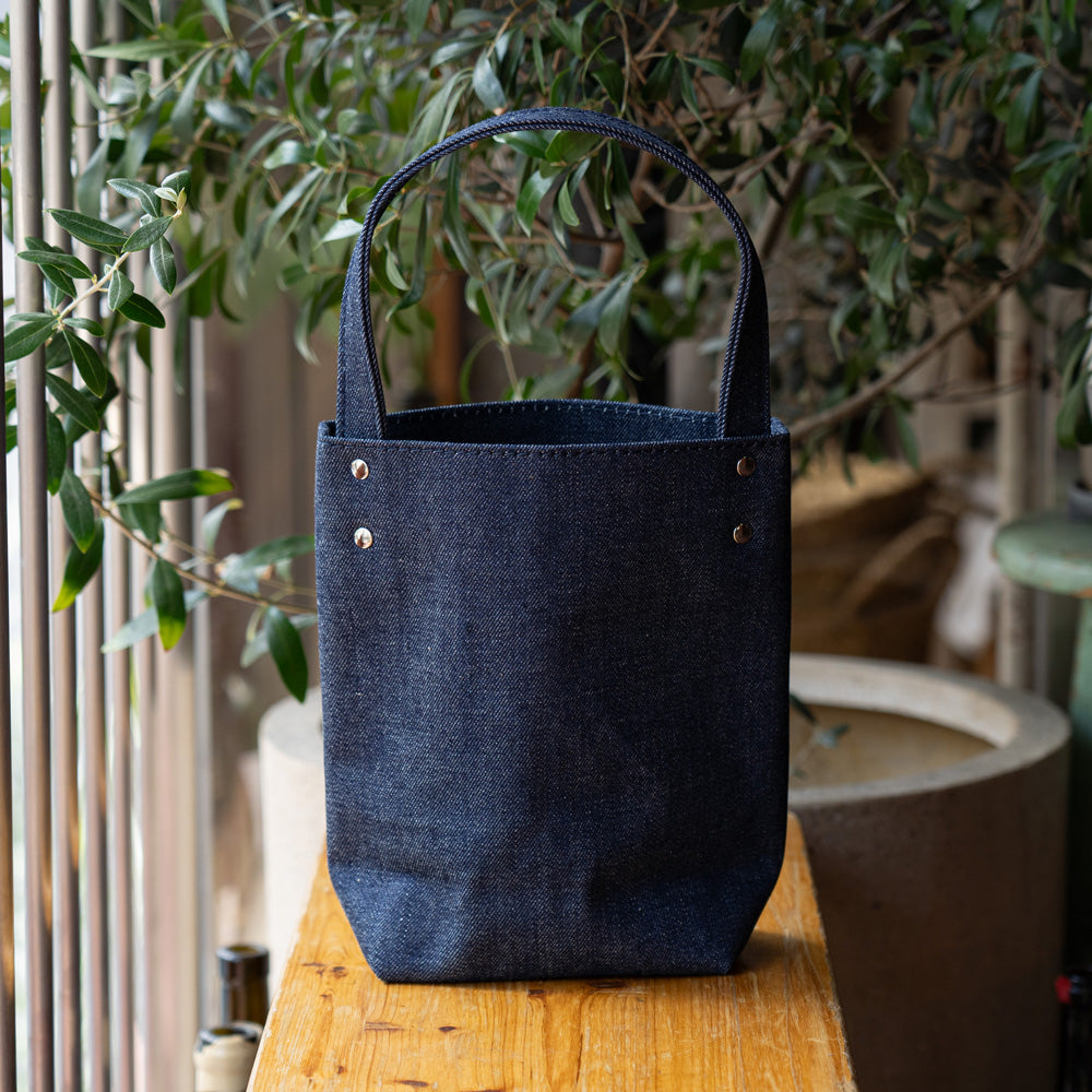 TEMBEA BAGUETTE TOTE MINI DENIM