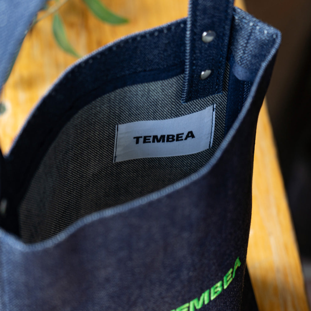 TEMBEA BAGUETTE TOTE MINI DENIM