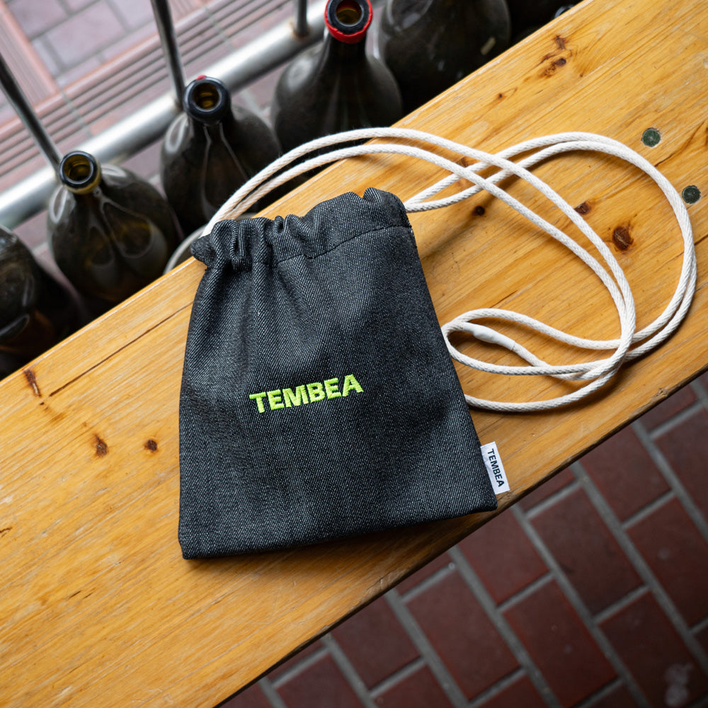 TEMBEA 巾着POCHETTE DENIM