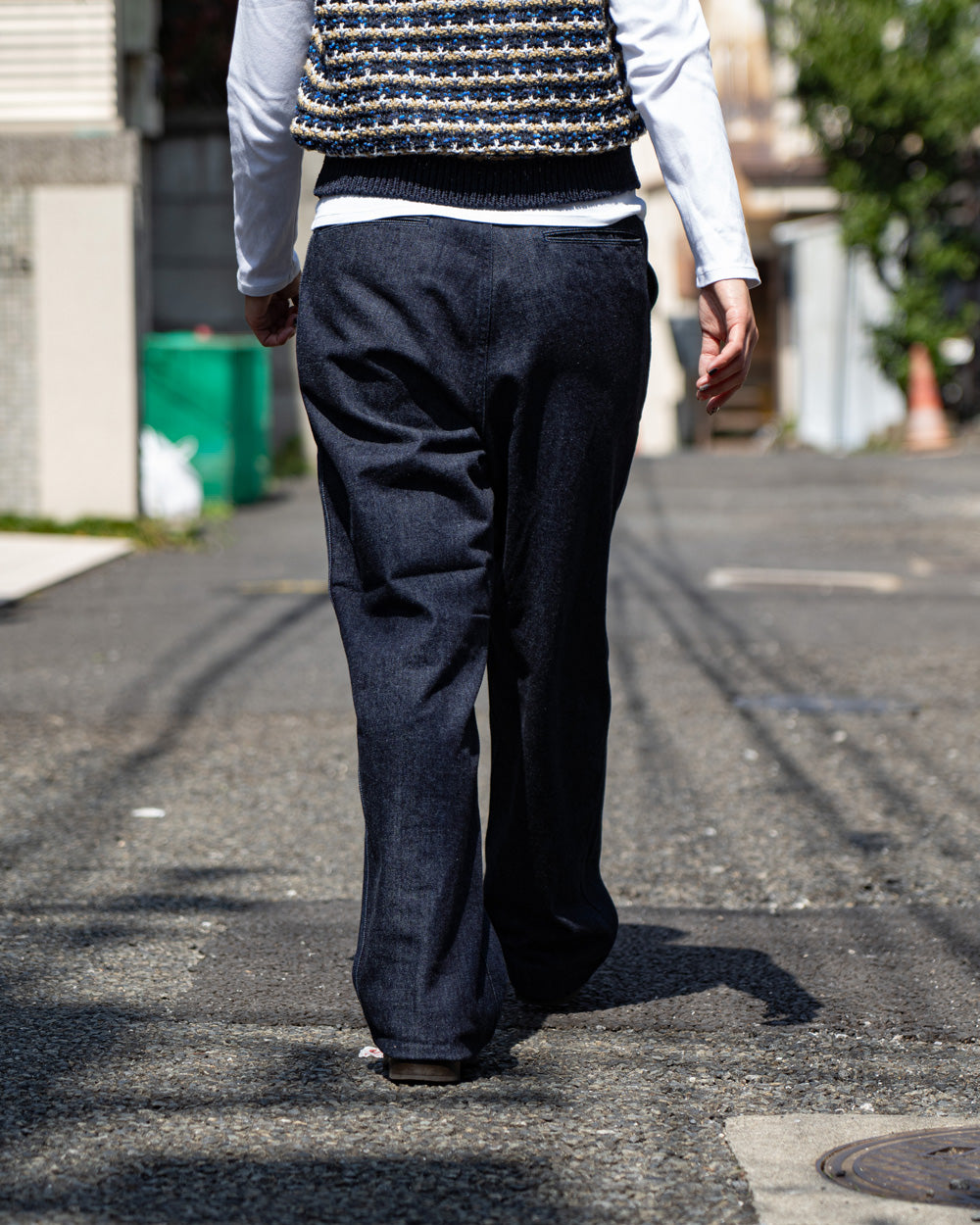 nanamica Wide Denim Pants