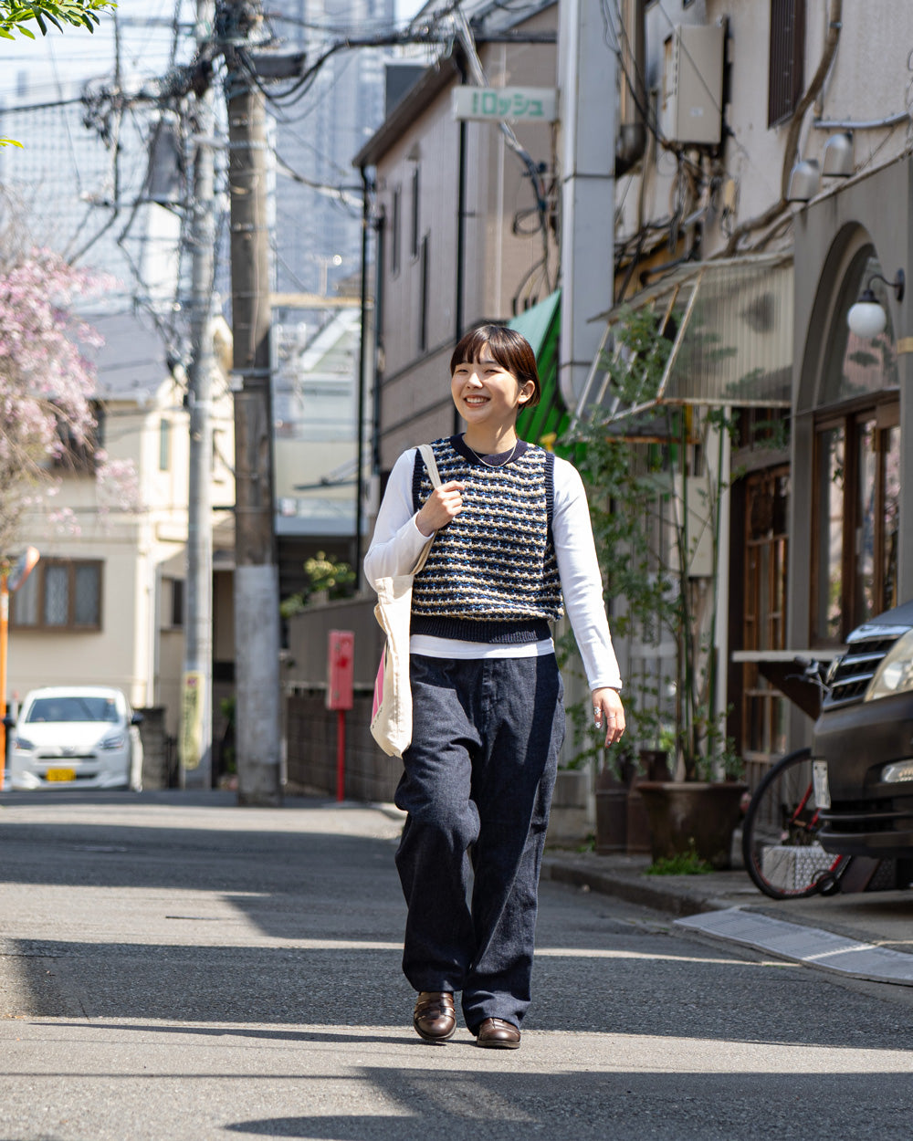 nanamica Wide Denim Pants