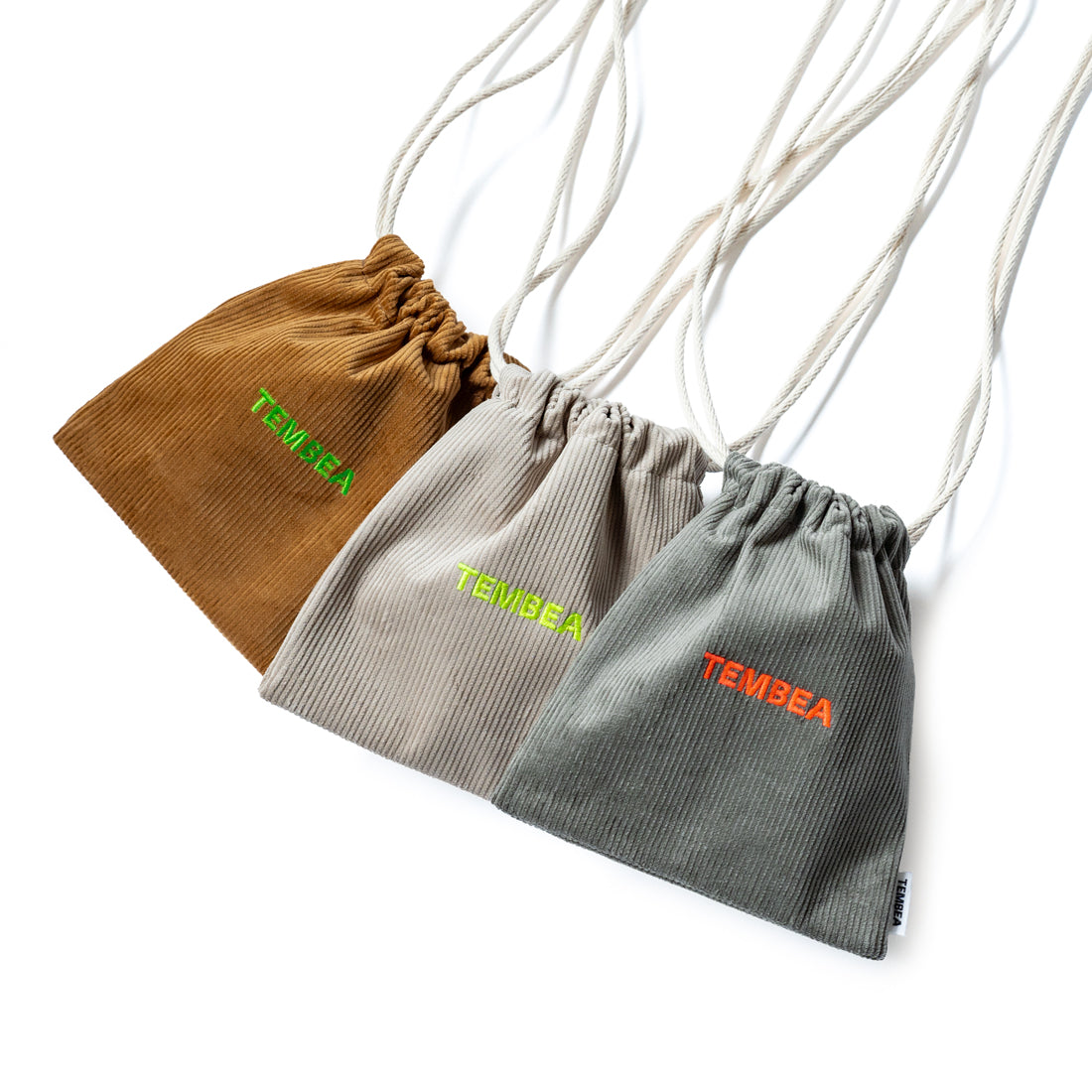 TEMBEA 巾着POCHETTE -CORDUROY