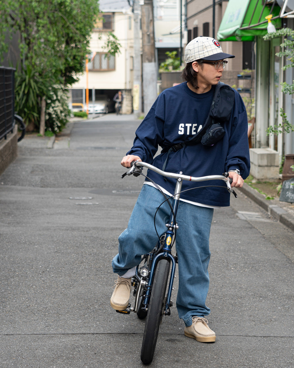 nanamica Wide Denim Pants