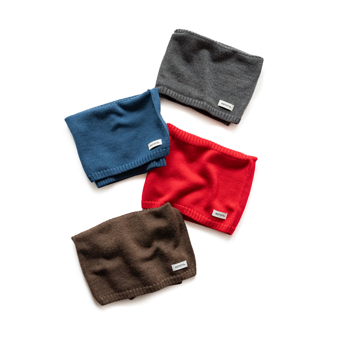 ROTOTO EXTRA FINE MERINO SEAMLESS SNOOD