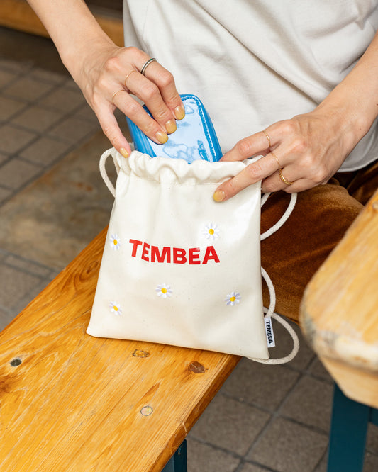 TEMBEA×Friday  POCHETTE  "Flower Embroidery"  NATURAL