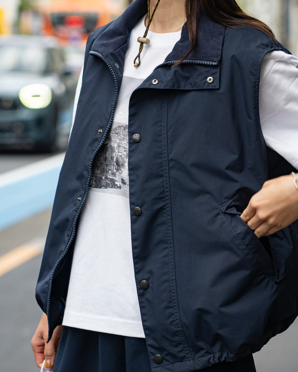 nanamica 2L PERTEX UNLIMITED Field Vest