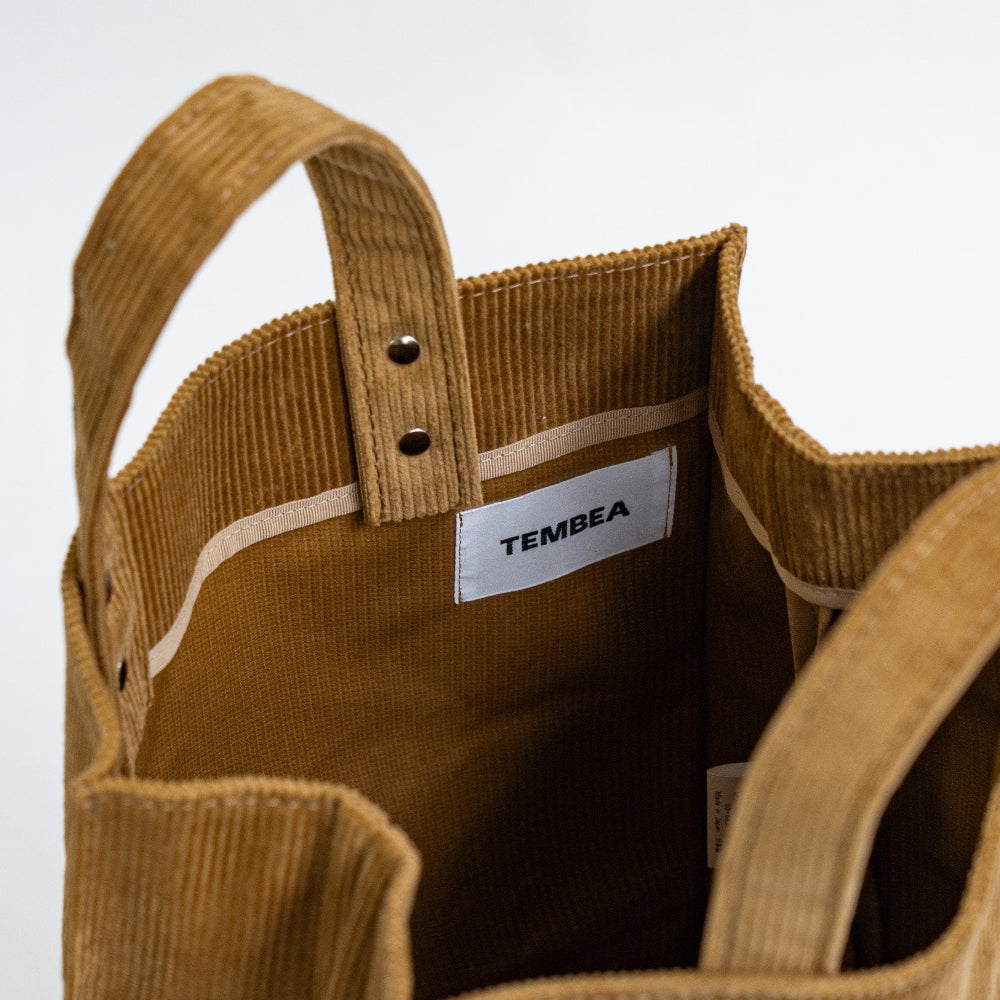 TEMBEA PAPER TOTE MEDIUM CORDUROY