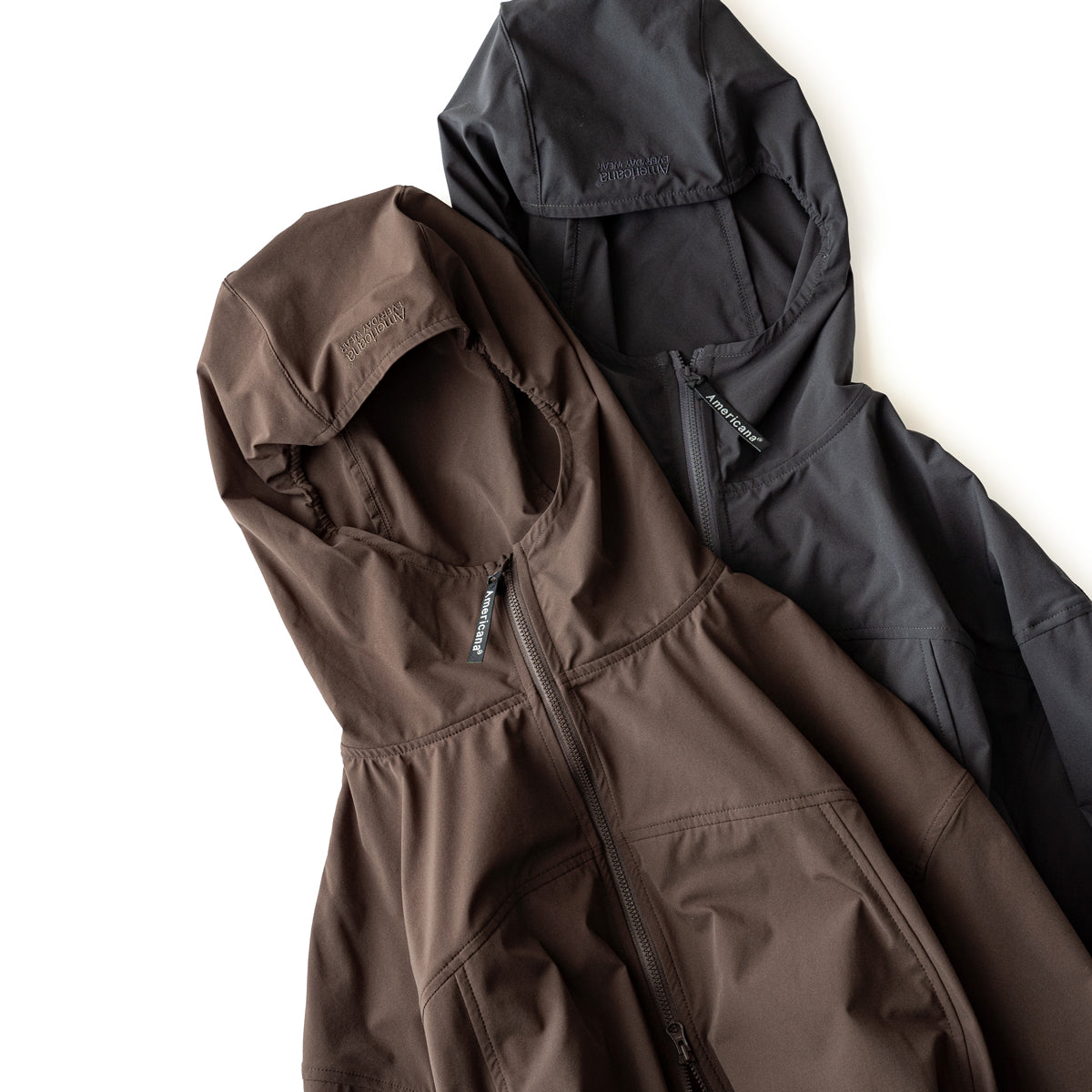 Americana Cropped zip hoodie