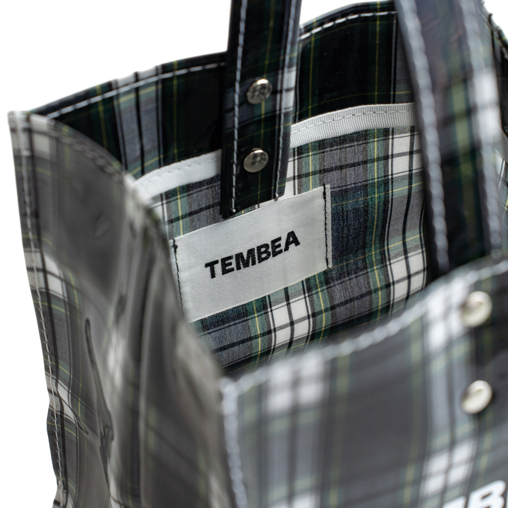 TEMBEA CUBE TOTE -NEW CHECK