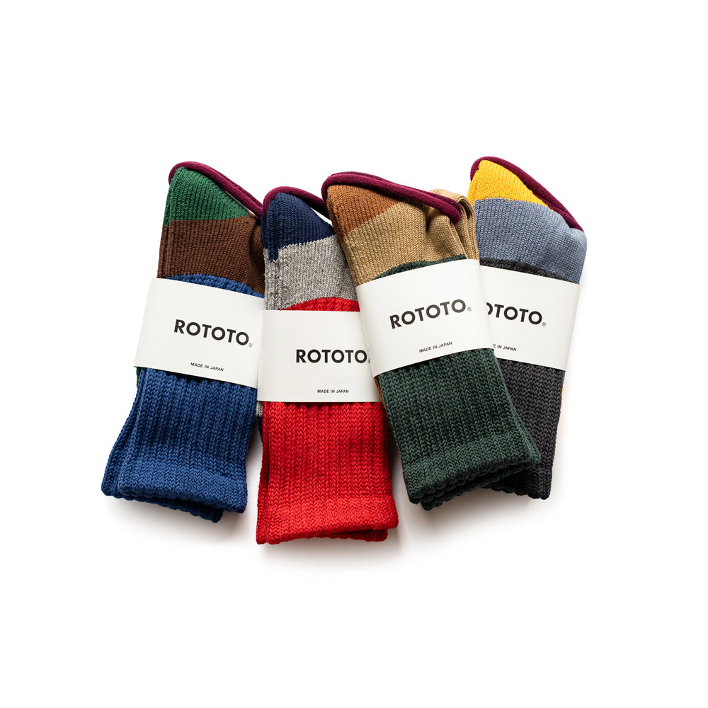 ROTOTO MULTI LOOSE PILE SOCKS