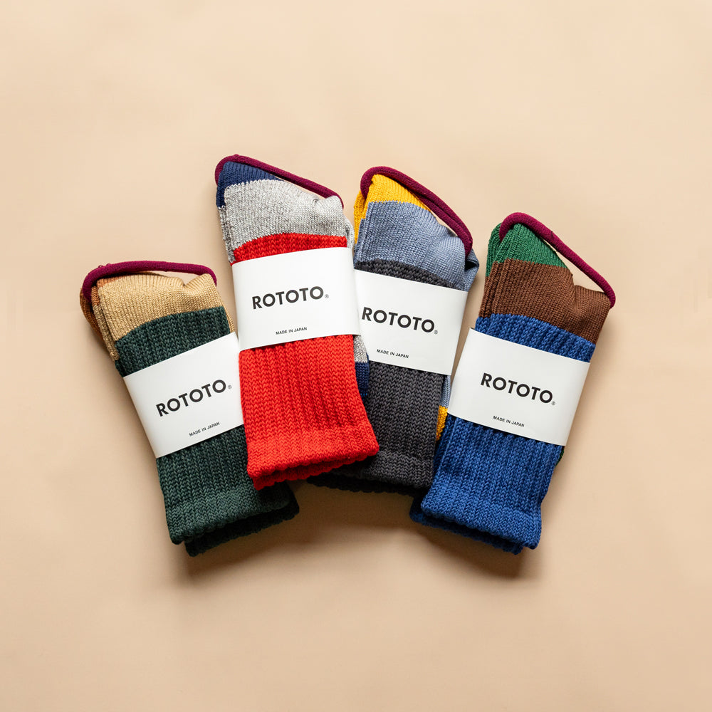 ROTOTO MULTI LOOSE PILE SOCKS