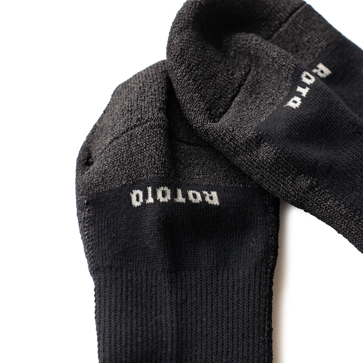 ROTOTO WASHI CUSHION CREW SOCKS