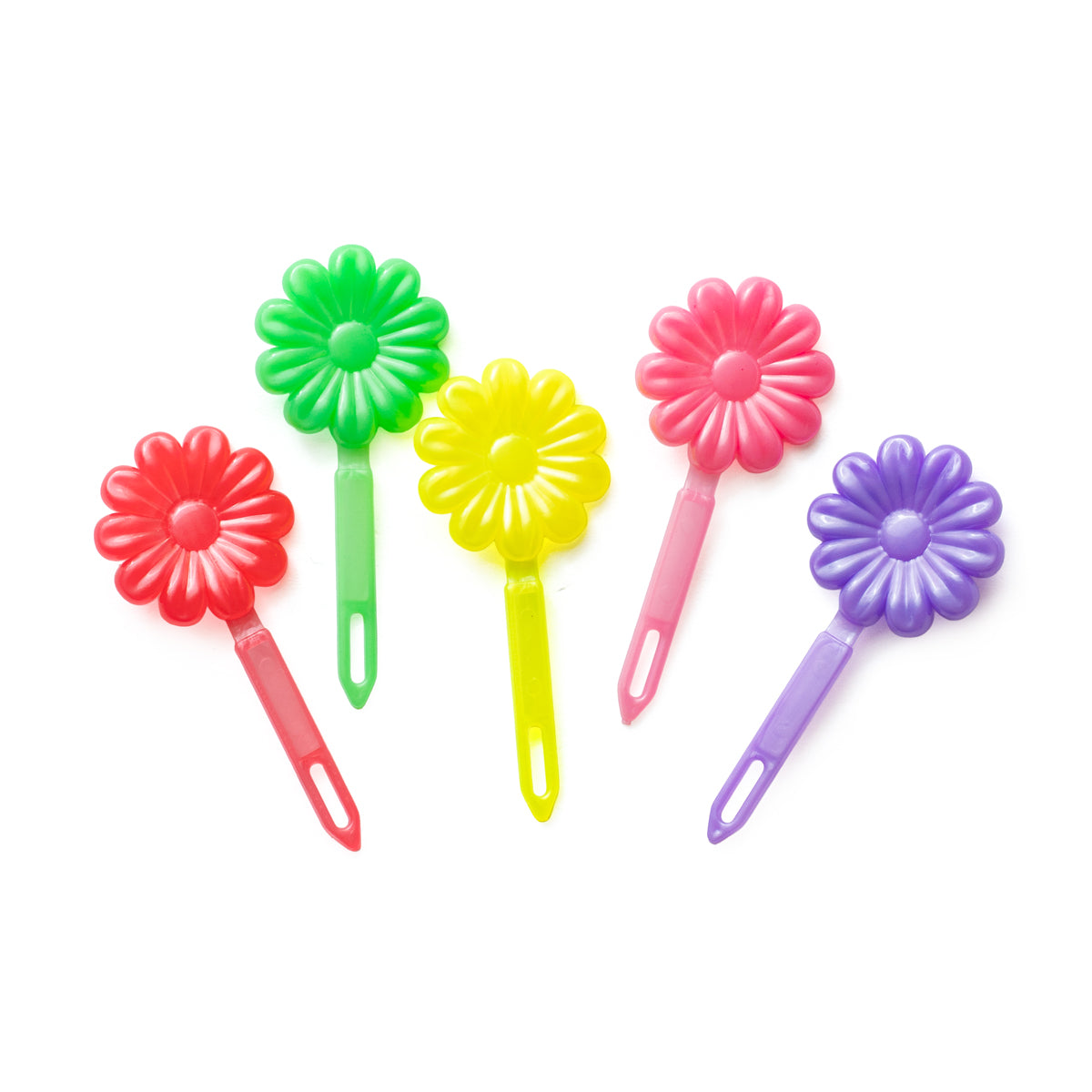 Plastic Flower Hair Pin
