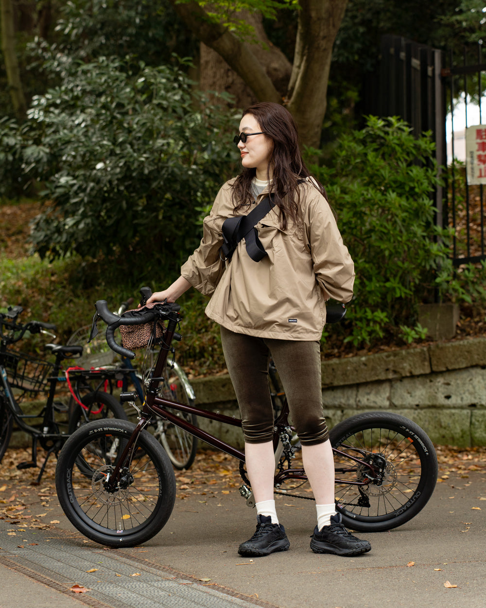 Americana Stretch Taffeta Anorak Hoodie