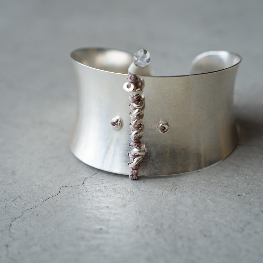 WONDER FULL LIFE × accessoories mau TALISMAN / kalen silver SILVER BANGLE #1