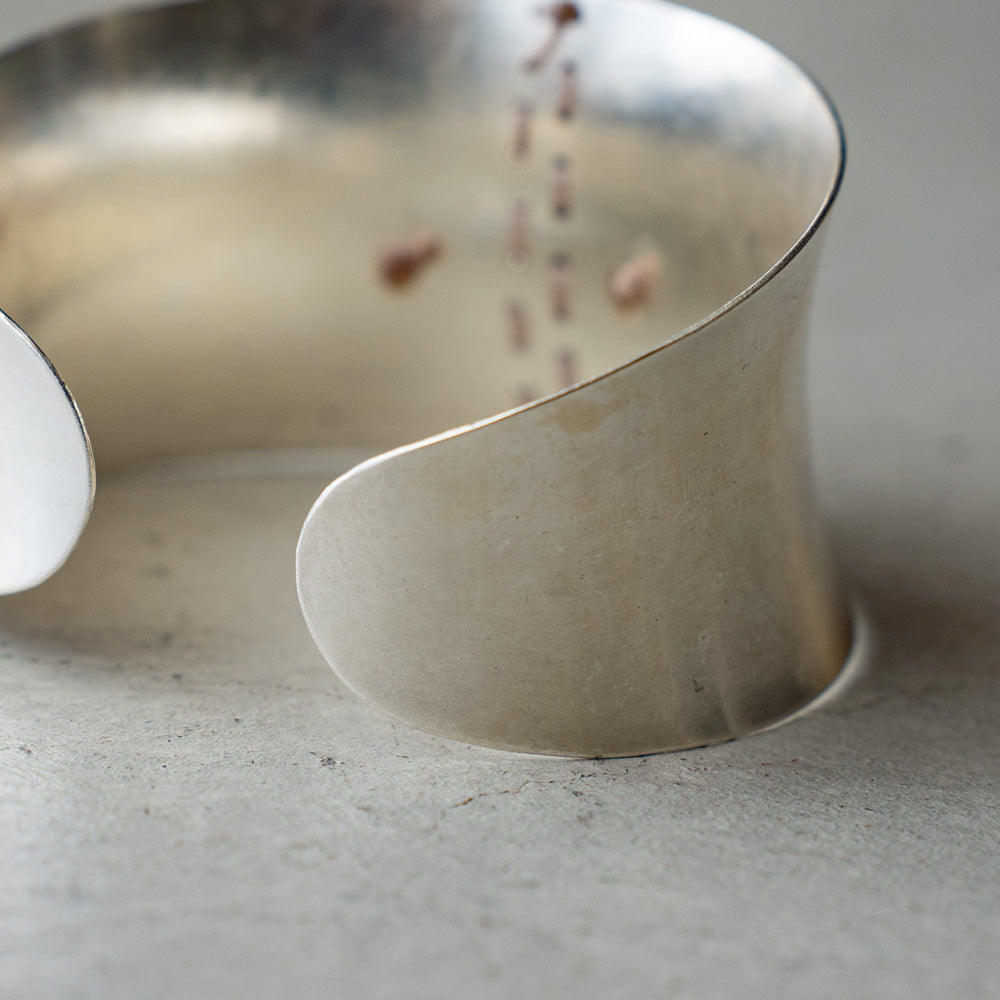 WONDER FULL LIFE × accessoories mau TALISMAN / kalen silver SILVER BANGLE #1