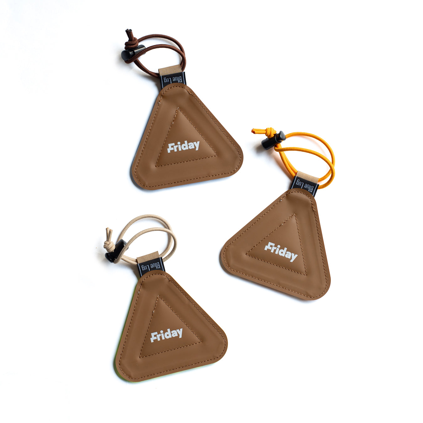 BLUE LUG × Friday Triangle reflector -Gingham check