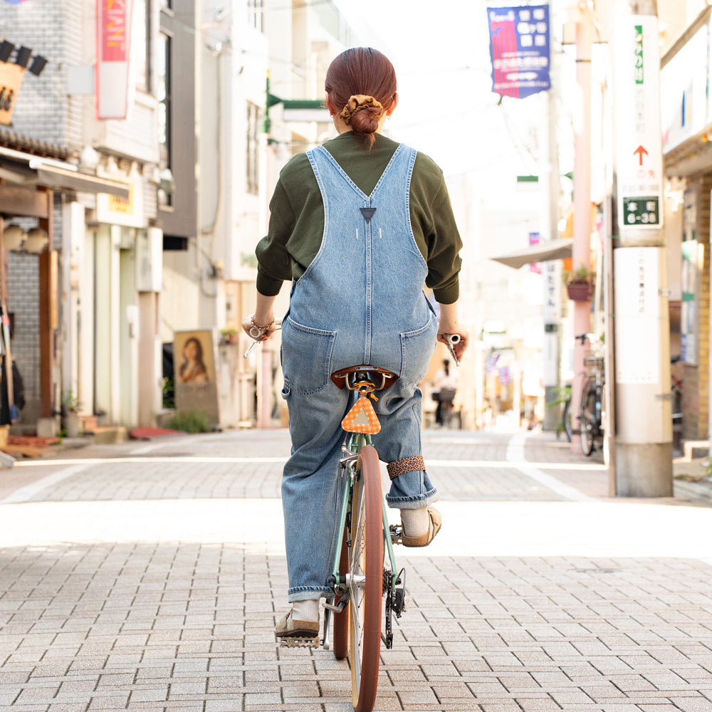 BLUE LUG × Friday Triangle reflector -Gingham check