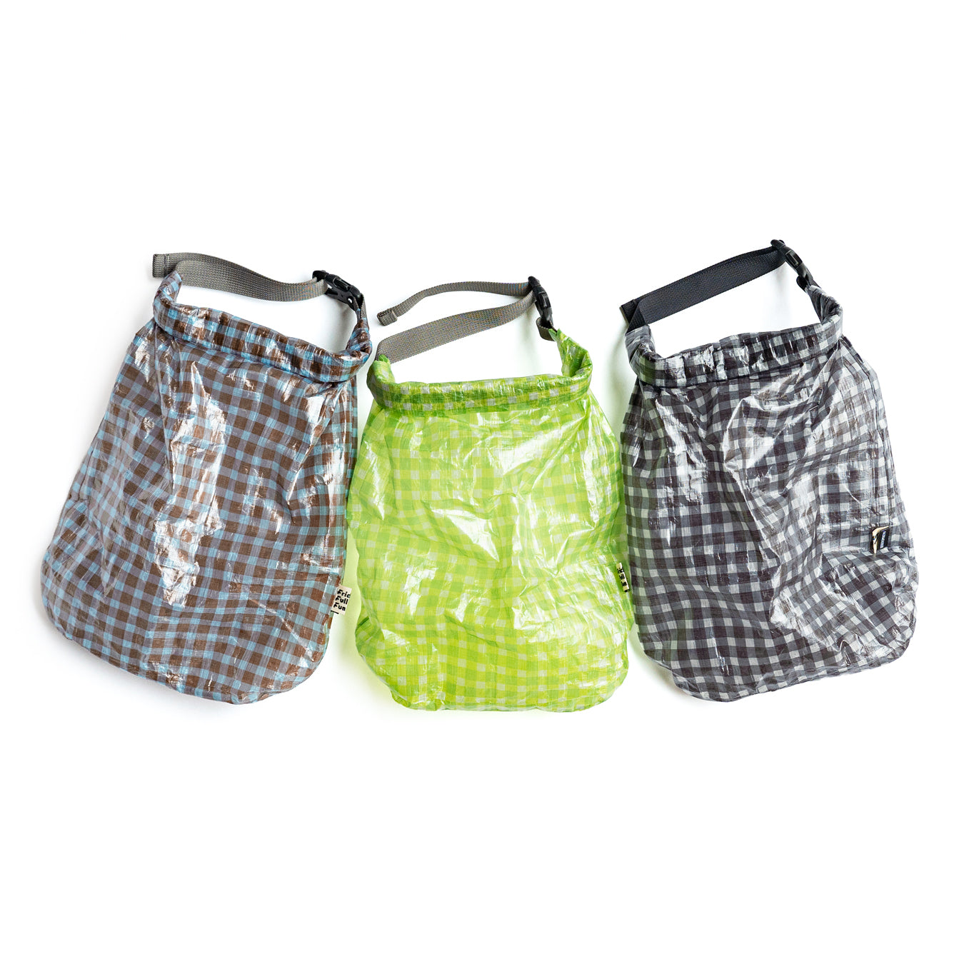 FAIRWEATHER × Friday Dry sack -Dyneema "Black gingham"