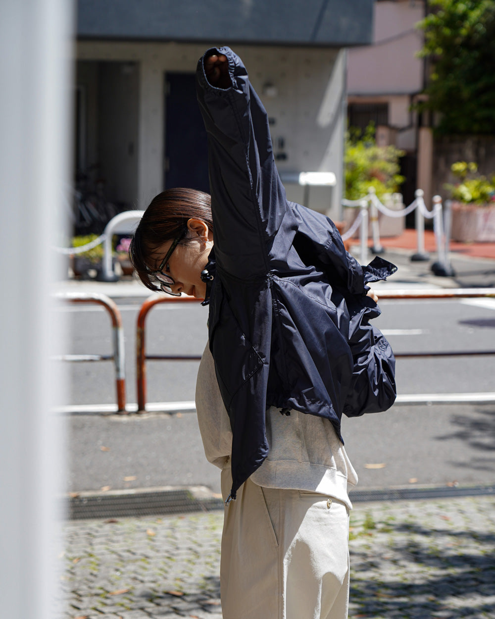 THE NORTH FACE PURPLE LABEL Mountain Wind Parka -Midnight Navy