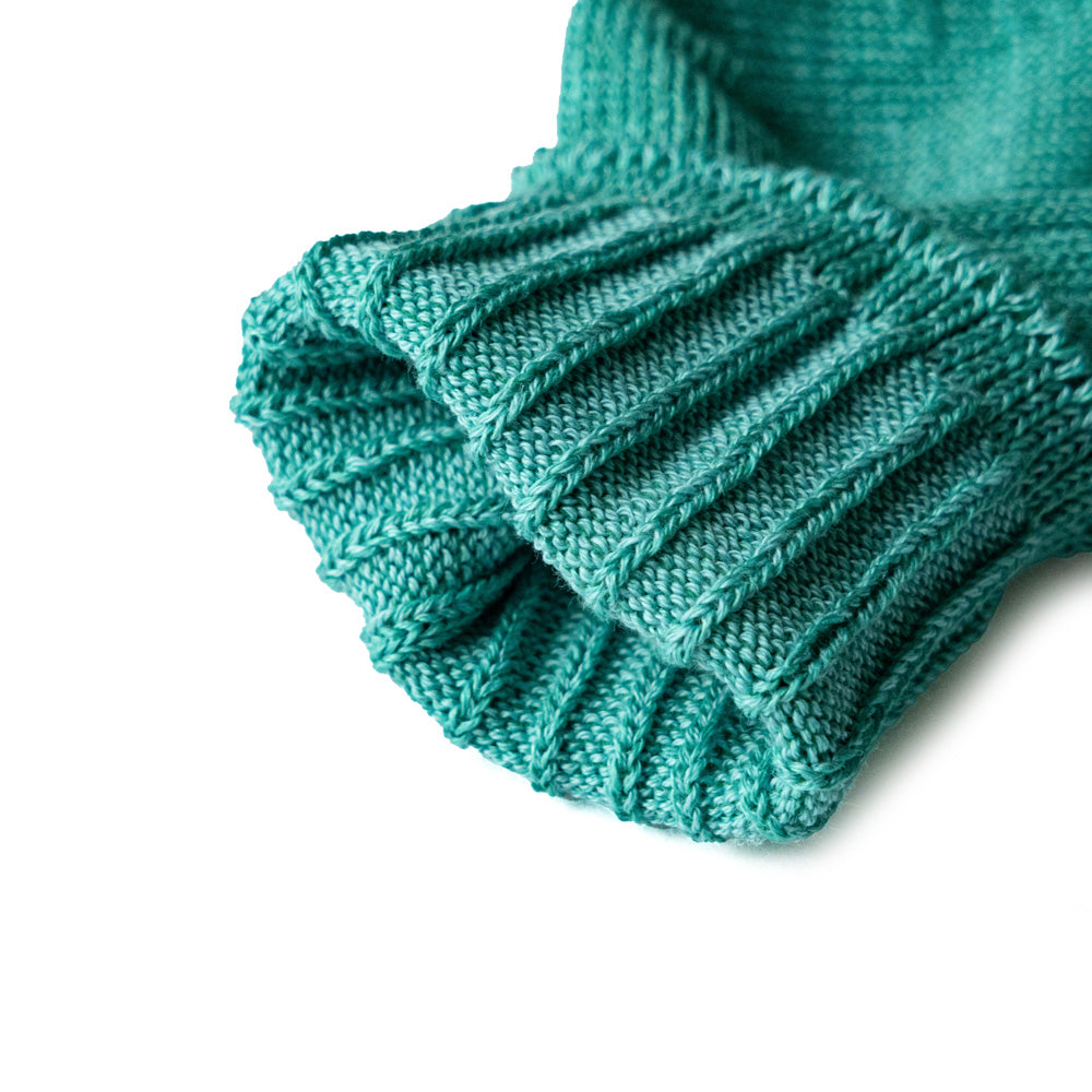 ROTOTO LINEN COTTON RIBBED ANKLE SOCKS