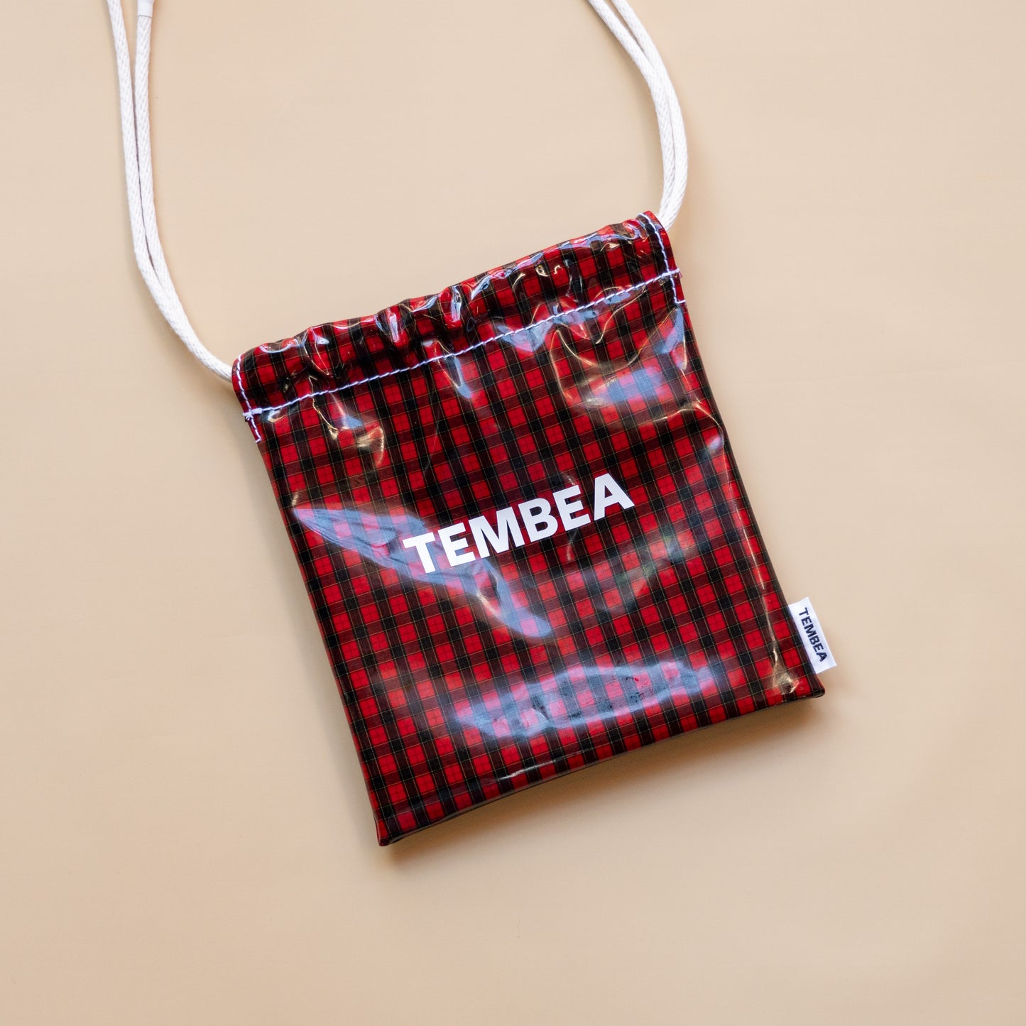 TEMBEA 巾着POCHETTE -CHECK