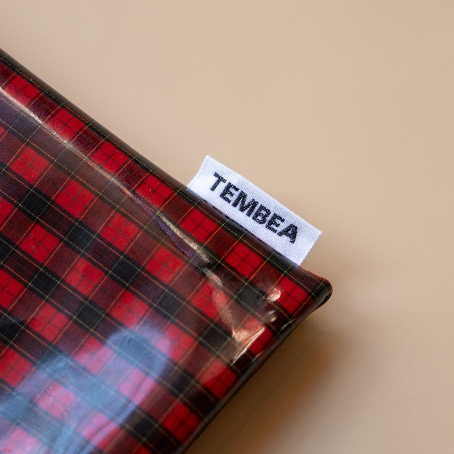TEMBEA 巾着POCHETTE -CHECK
