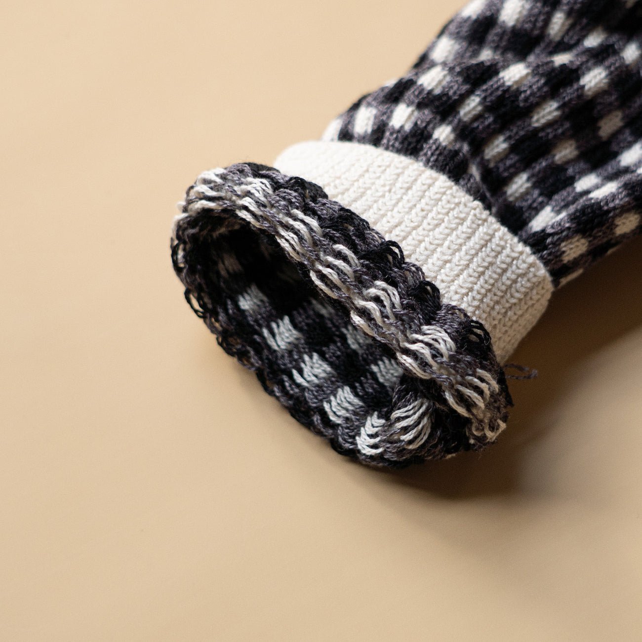 ROTOTO GINGHAM CHECK SOCKS