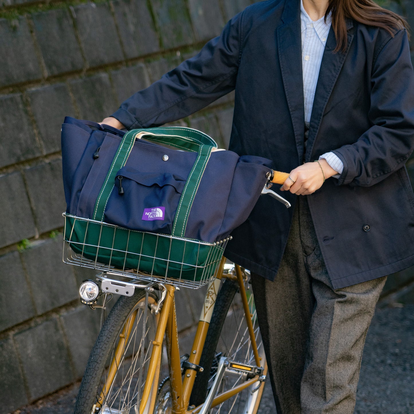 THE NORTH FACE PURPLE LABEL CORDURA Canvas Field Tote L