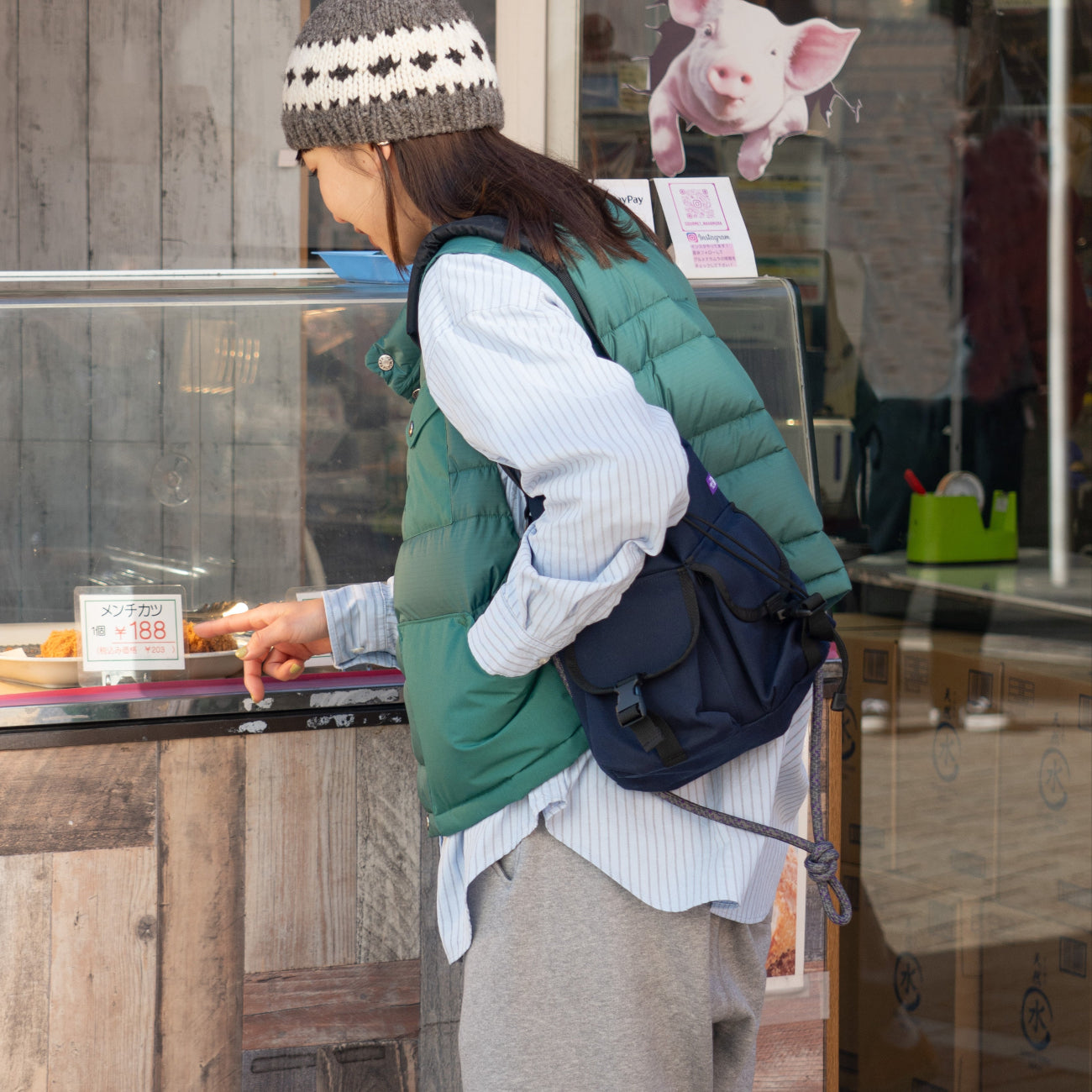 THE NORTH FACE PURPLE LABEL Stroll Tote Bag