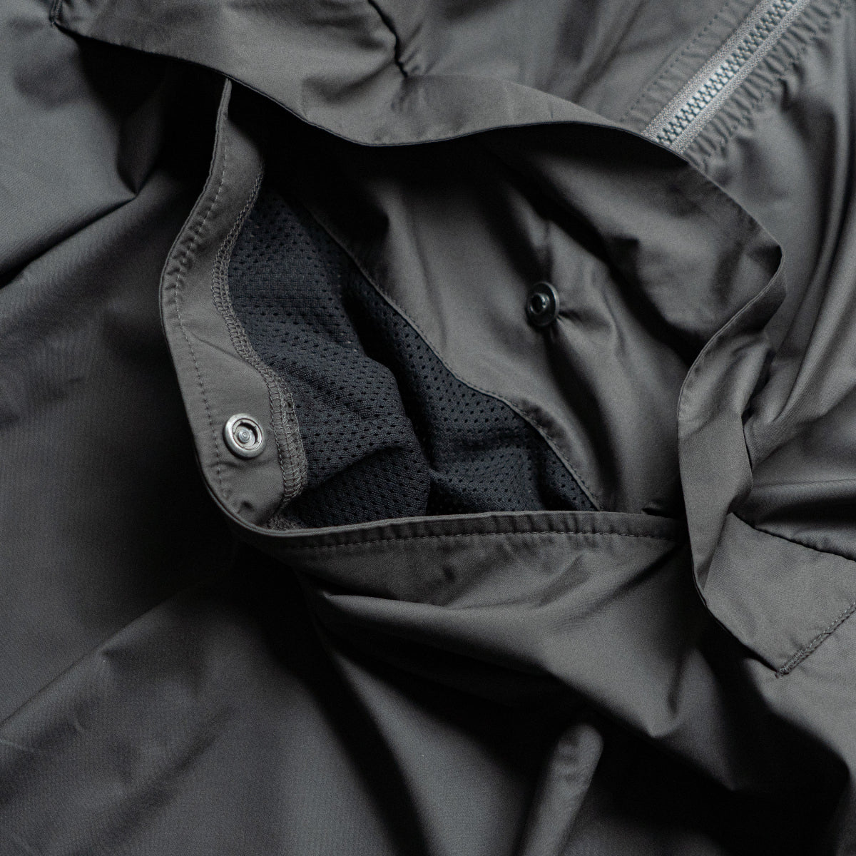 Americana Stretch Taffeta Anorak Hoodie