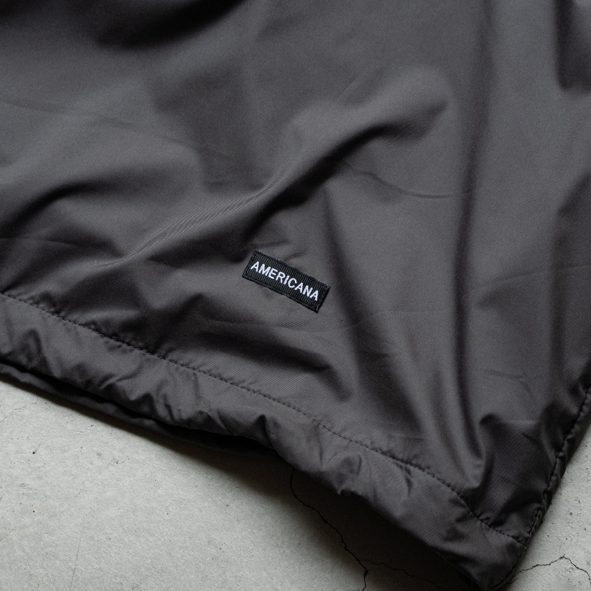 Americana Stretch Taffeta Anorak Hoodie
