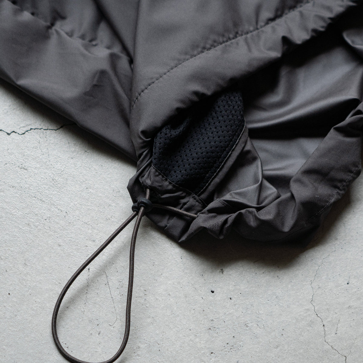 Americana Stretch Taffeta Anorak Hoodie
