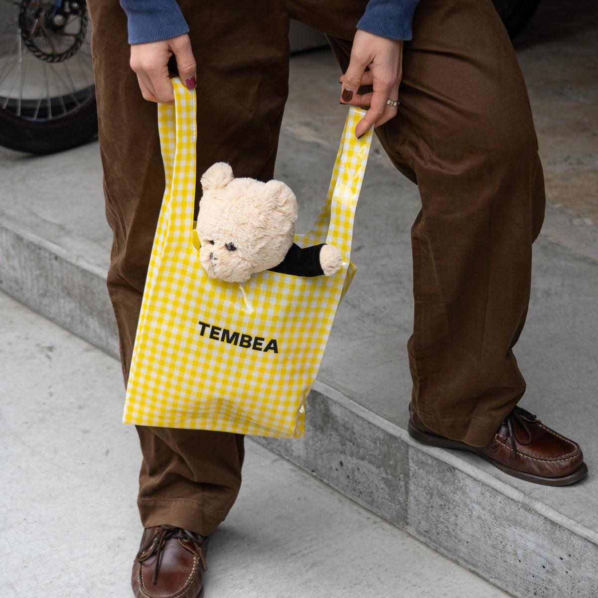 TEMBEA MARCHE BAG -GINGHAM CHECK