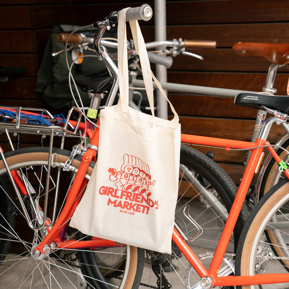 BLUE LUG Girlfriend's tote bag