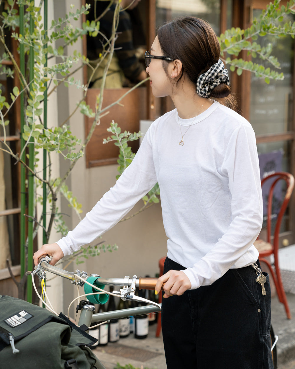 Oblada SHEER LONG SLEEVE TEE