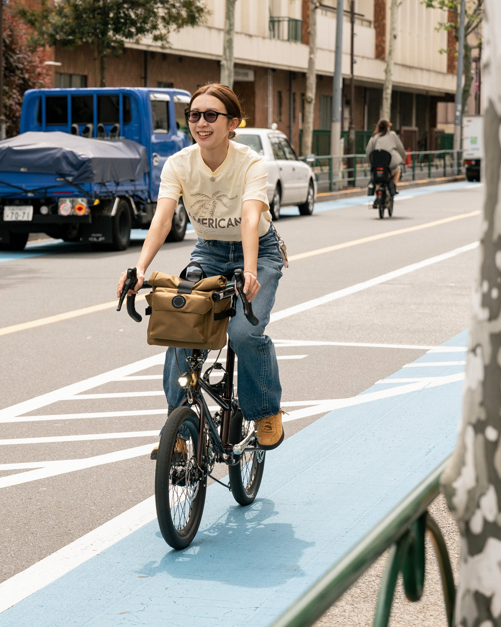 Americana Raffy print tee -AMARICANA